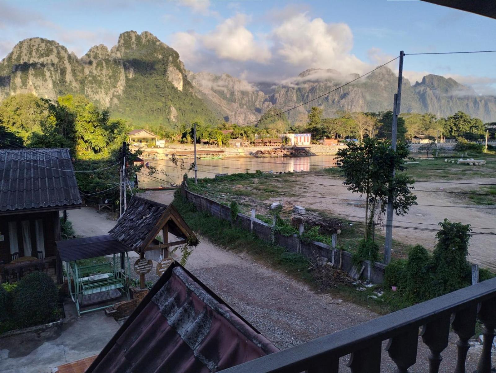 Bungalows Le Jardin Vangvieng فان فيان المظهر الخارجي الصورة