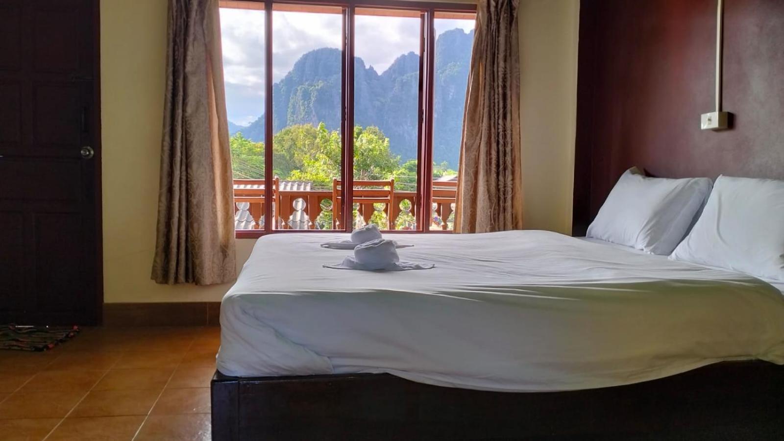 Bungalows Le Jardin Vangvieng فان فيان المظهر الخارجي الصورة