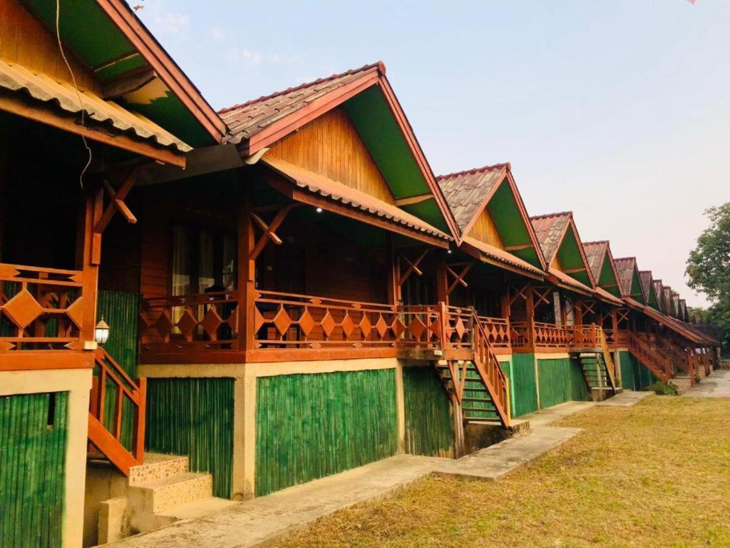 Bungalows Le Jardin Vangvieng فان فيان المظهر الخارجي الصورة